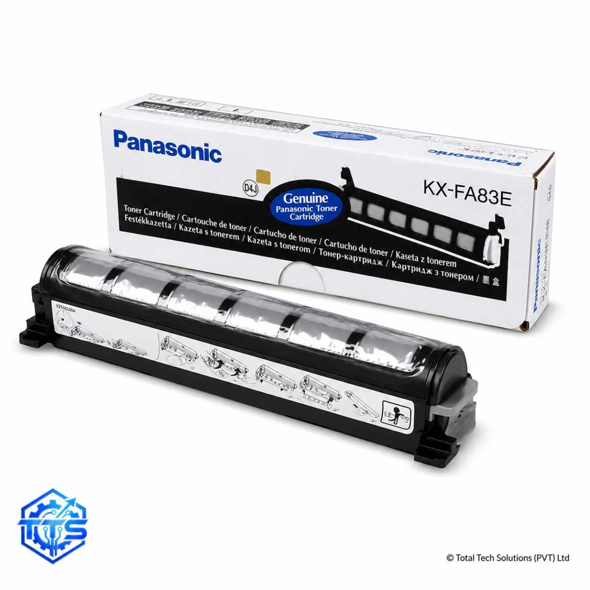 Panasonic KX-FA83E Original Black Toner Cartridge, image 4