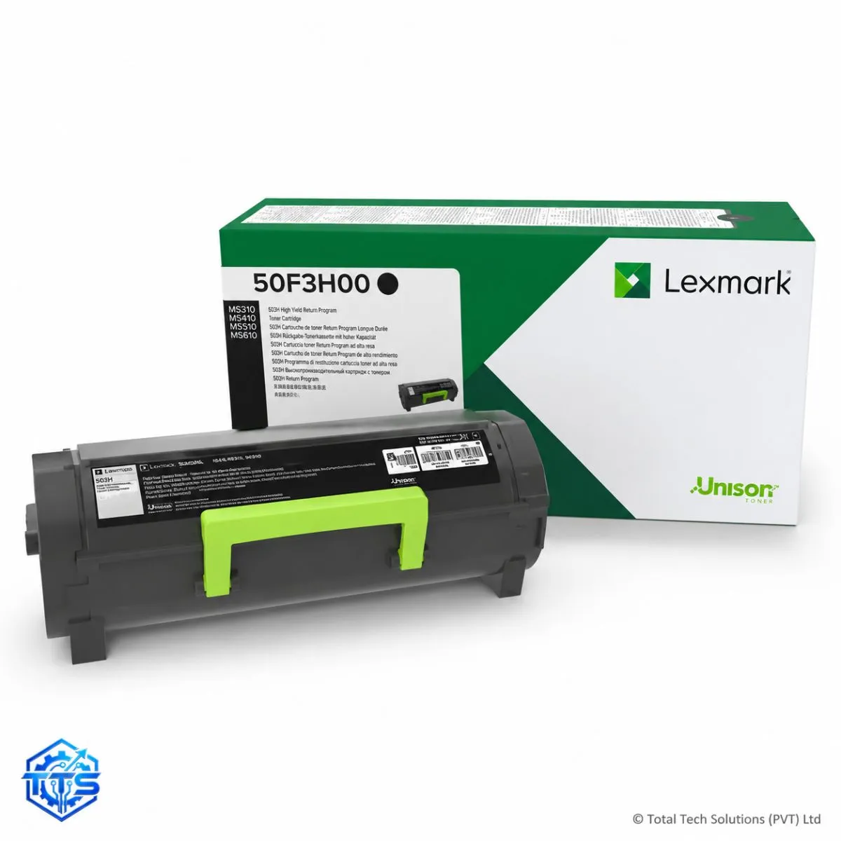 Lexmark MS310 / MS410 / MS510 / MS610 Toner Black 5000 Page 50F3H00