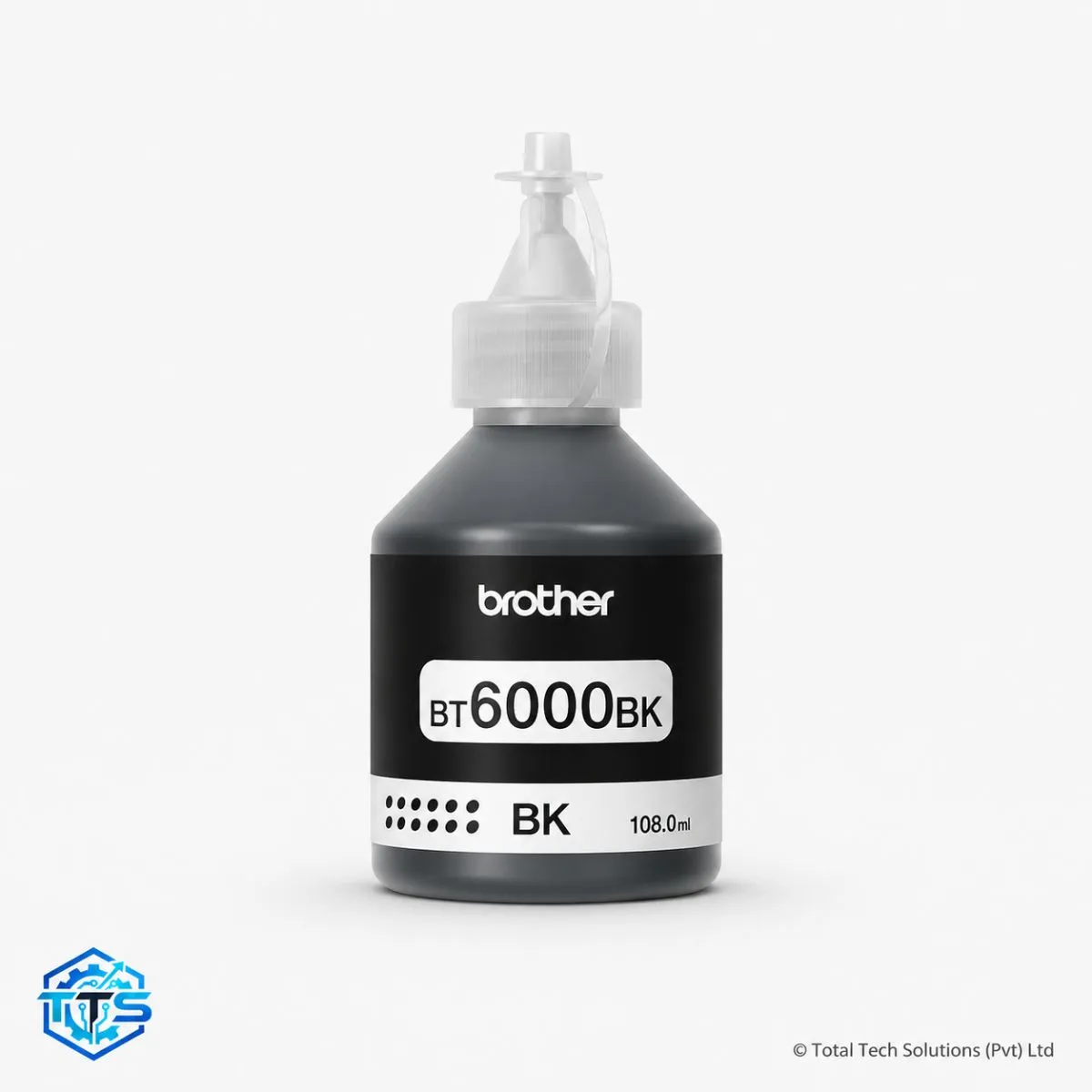Brother BT-6000BK High Yield Black Ink Bottle For T300/T500/T700/MFC800