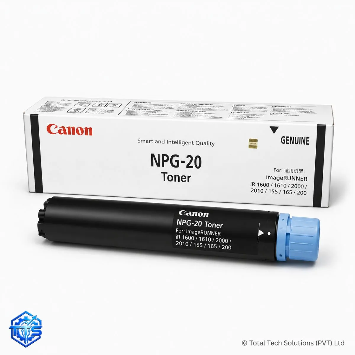 Canon NPG-20 Original Black Toner Cartridge for iR 1600, 1610, 2000, 2010, 155, 165 and 200, image 2