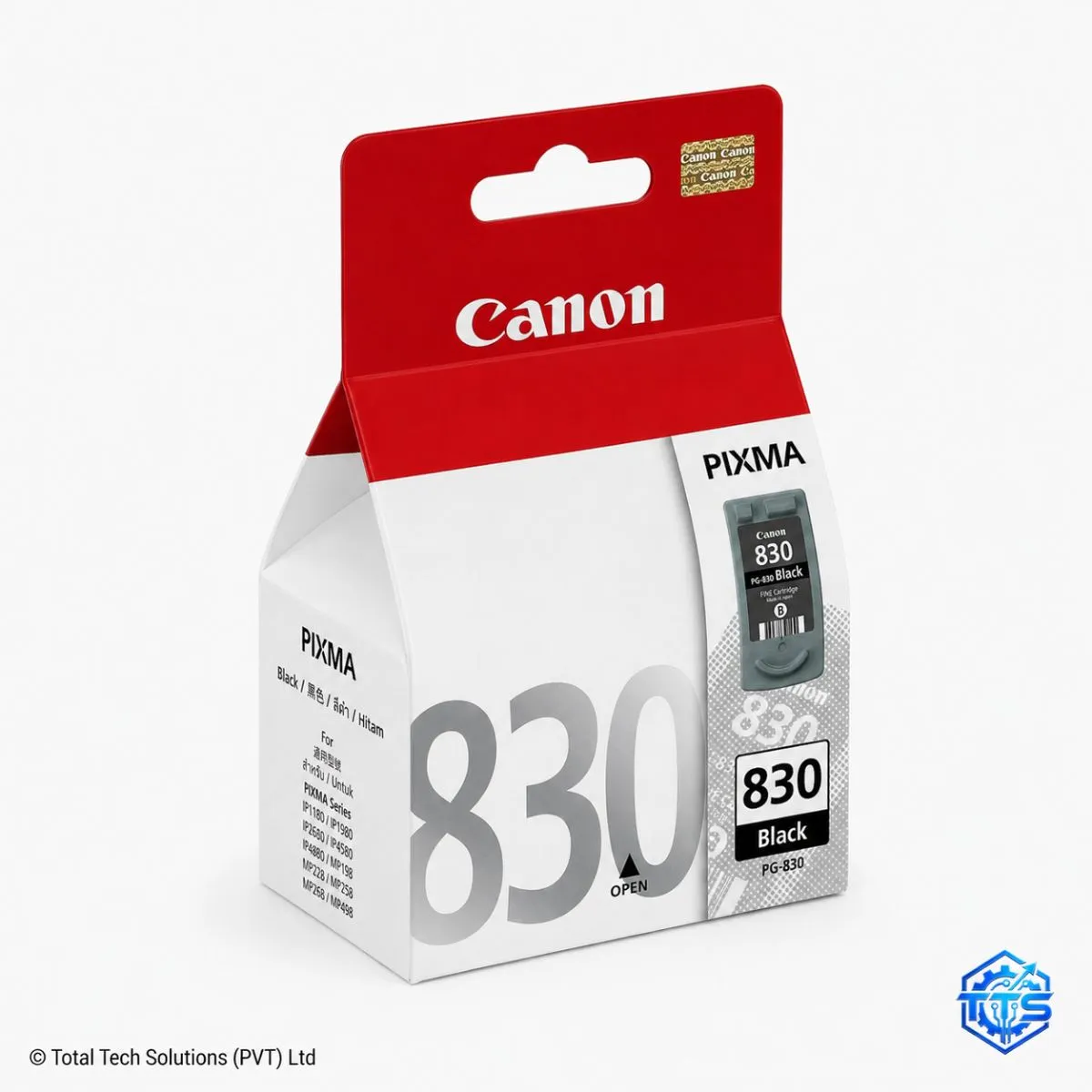 Canon PG-830 Black Original FINE Ink Cartridge, image 4