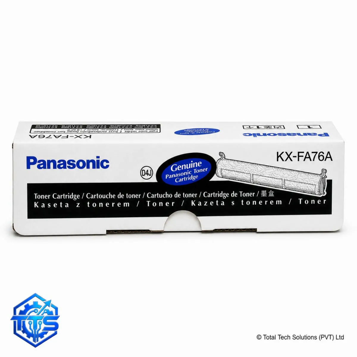 Panasonic KX-FA76A Original Black Toner Cartridge