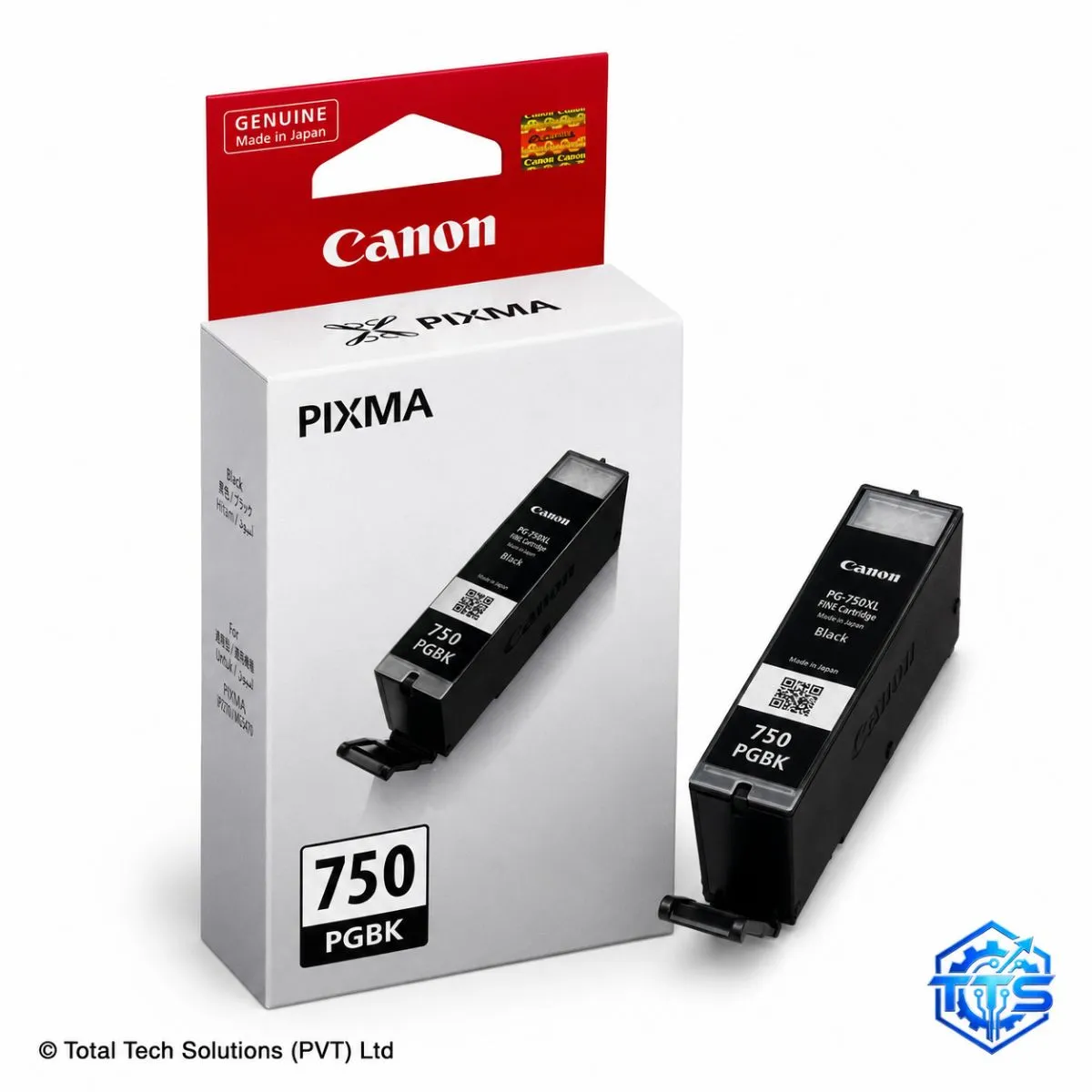 Canon PIXMA PGI-750 PGBK Pigment Black Original Ink Cartridge