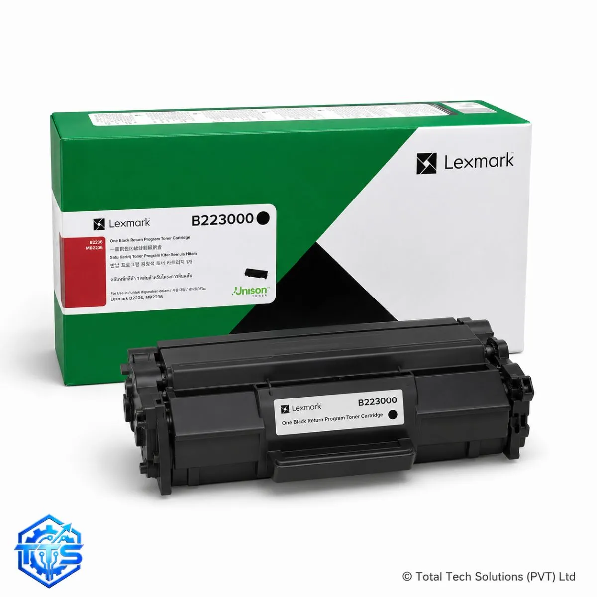 Lexmark B223000 Black Original Toner Cartridge for B2236, image 3