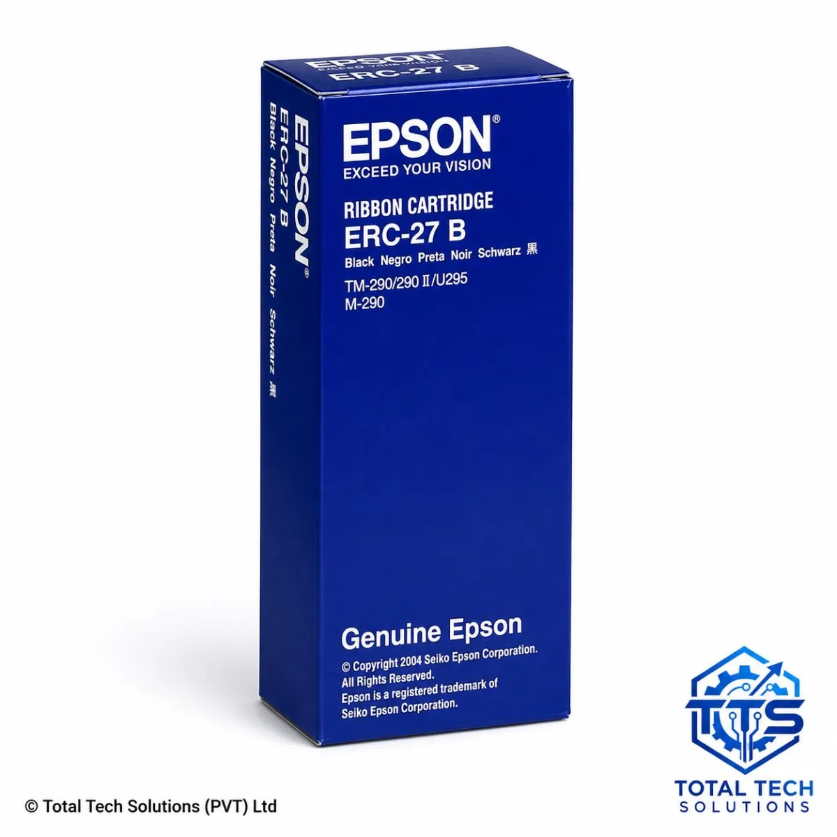 Epson ERC-27B Black Original Ribbon Cartridge - C43S015366