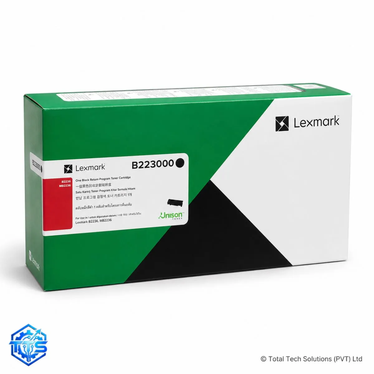 Lexmark B223000 Black Original Toner Cartridge for B2236, image 2