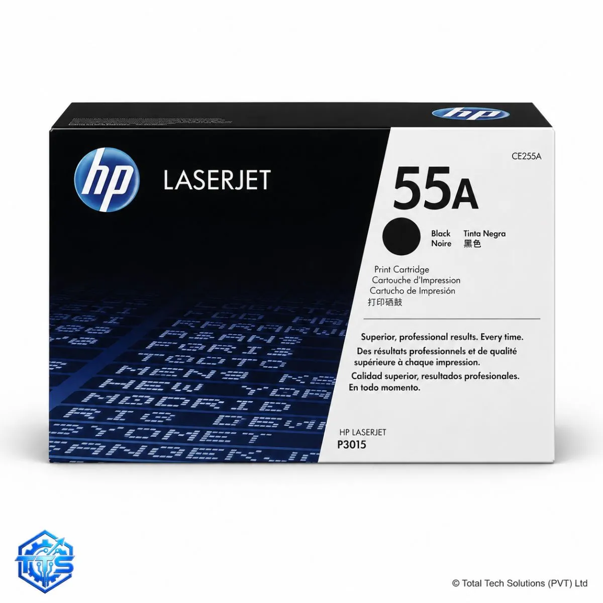 HP 55A Black Original LaserJet Toner Cartridge