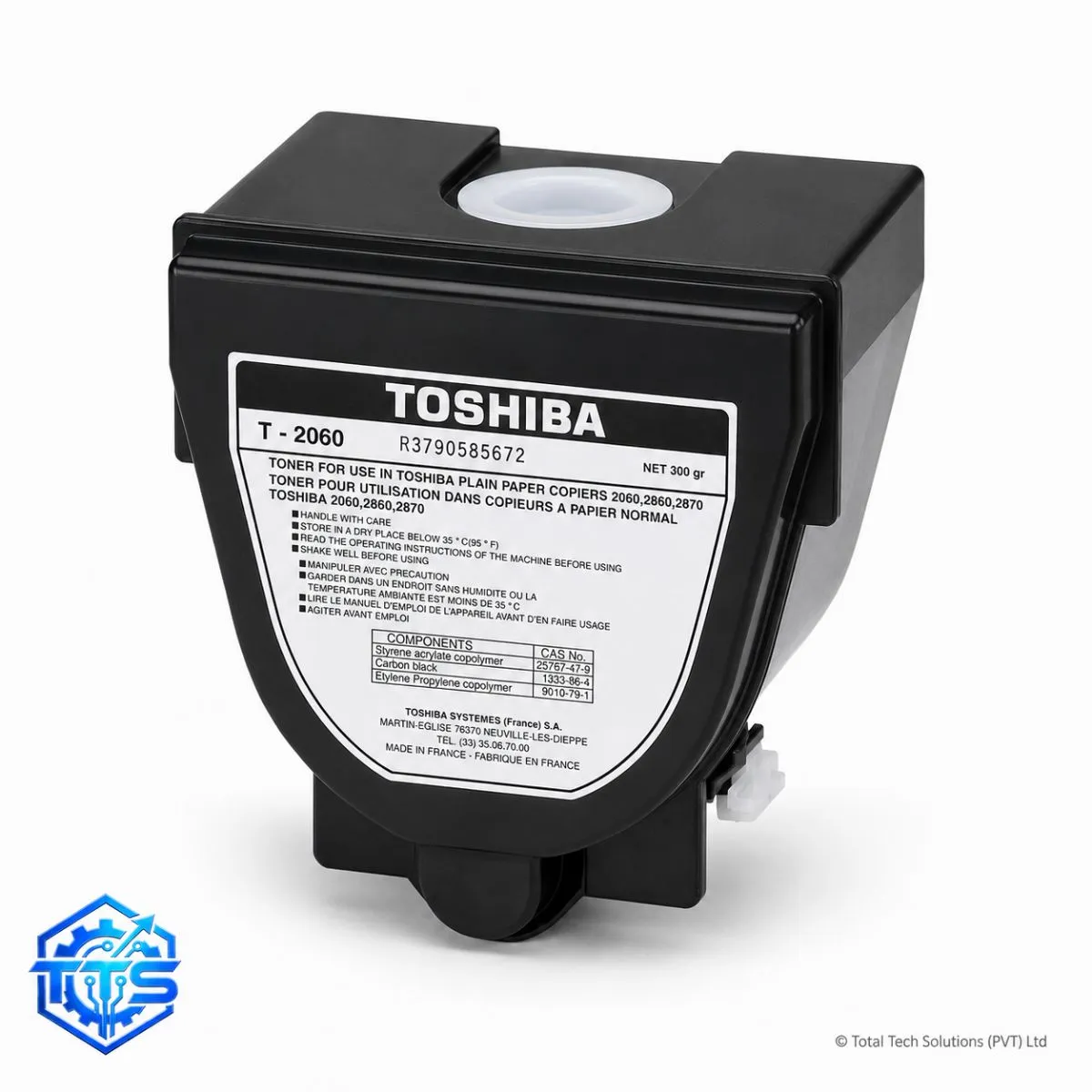 Toshiba T-2060 Original Black Copier Toner Cartridge, image 3
