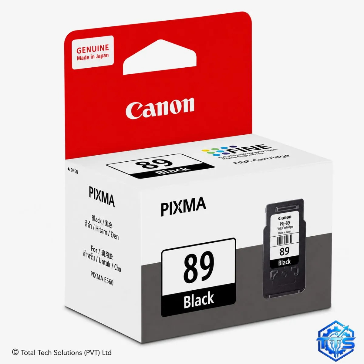 Canon PG-89 Black Original FINE Ink Cartridge for PIXMA E560