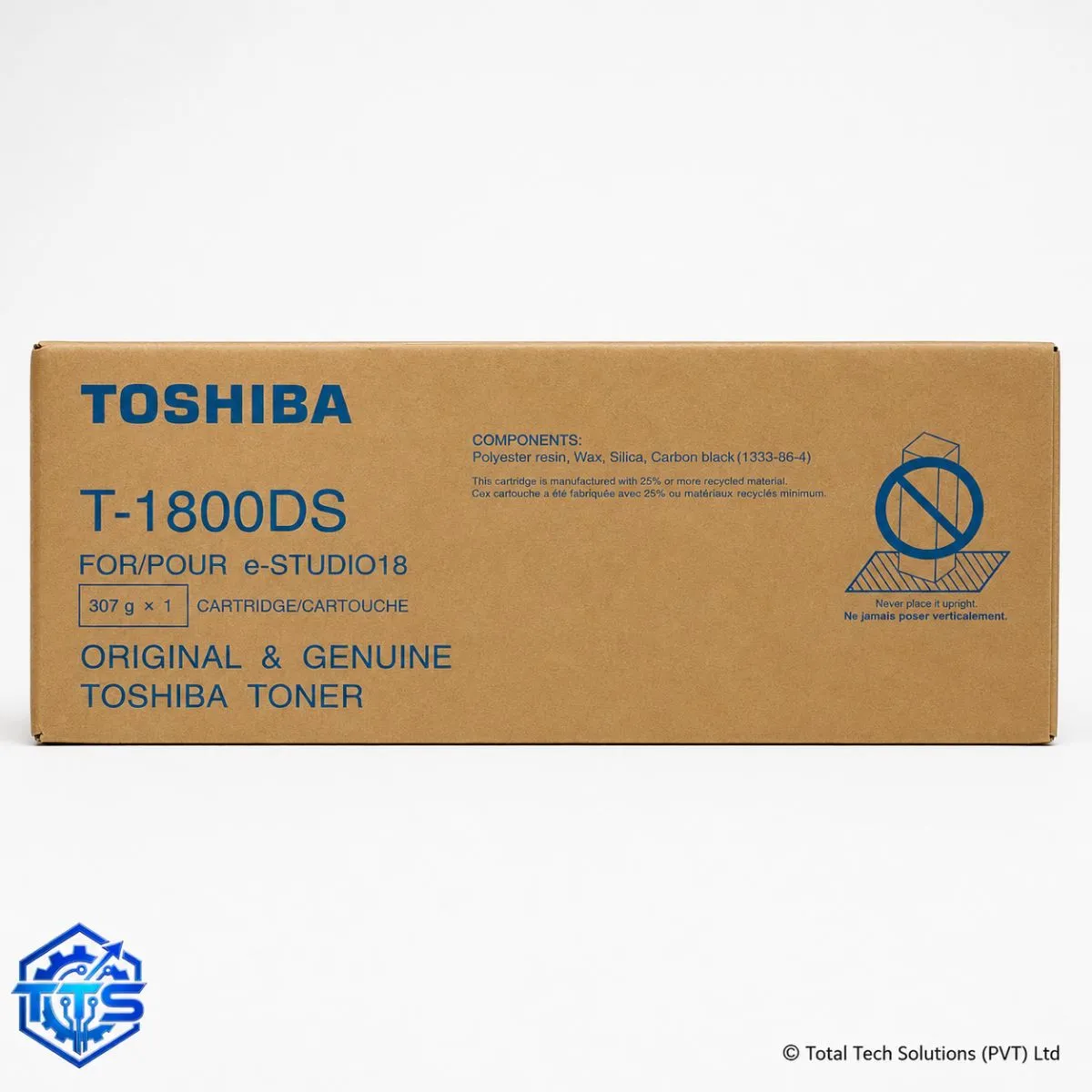 Toshiba e-STUDIO 18 Original Black Toner Cartridge T-1800DS