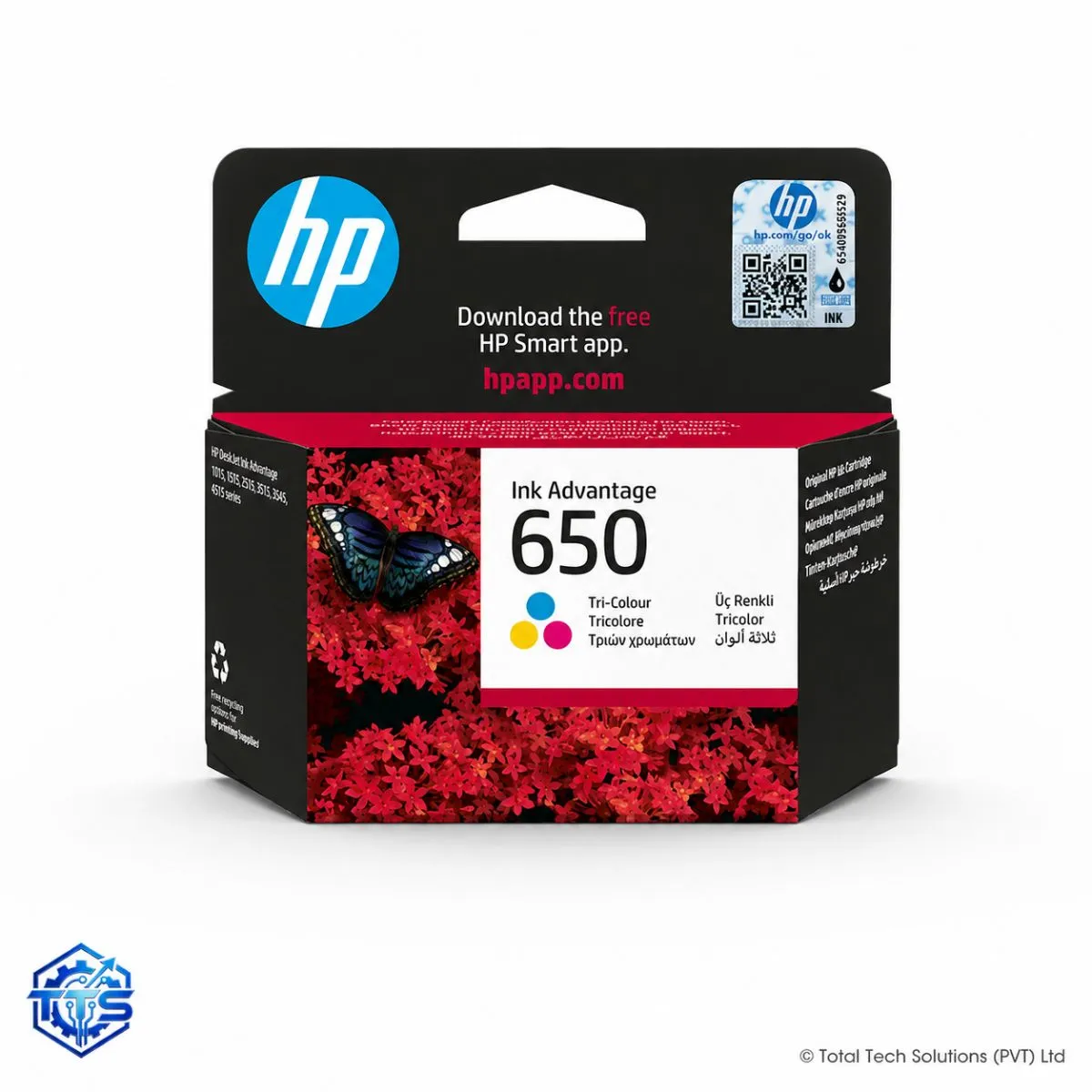 HP 650 Tri-color Original Ink Advantage Cartridge, image 3