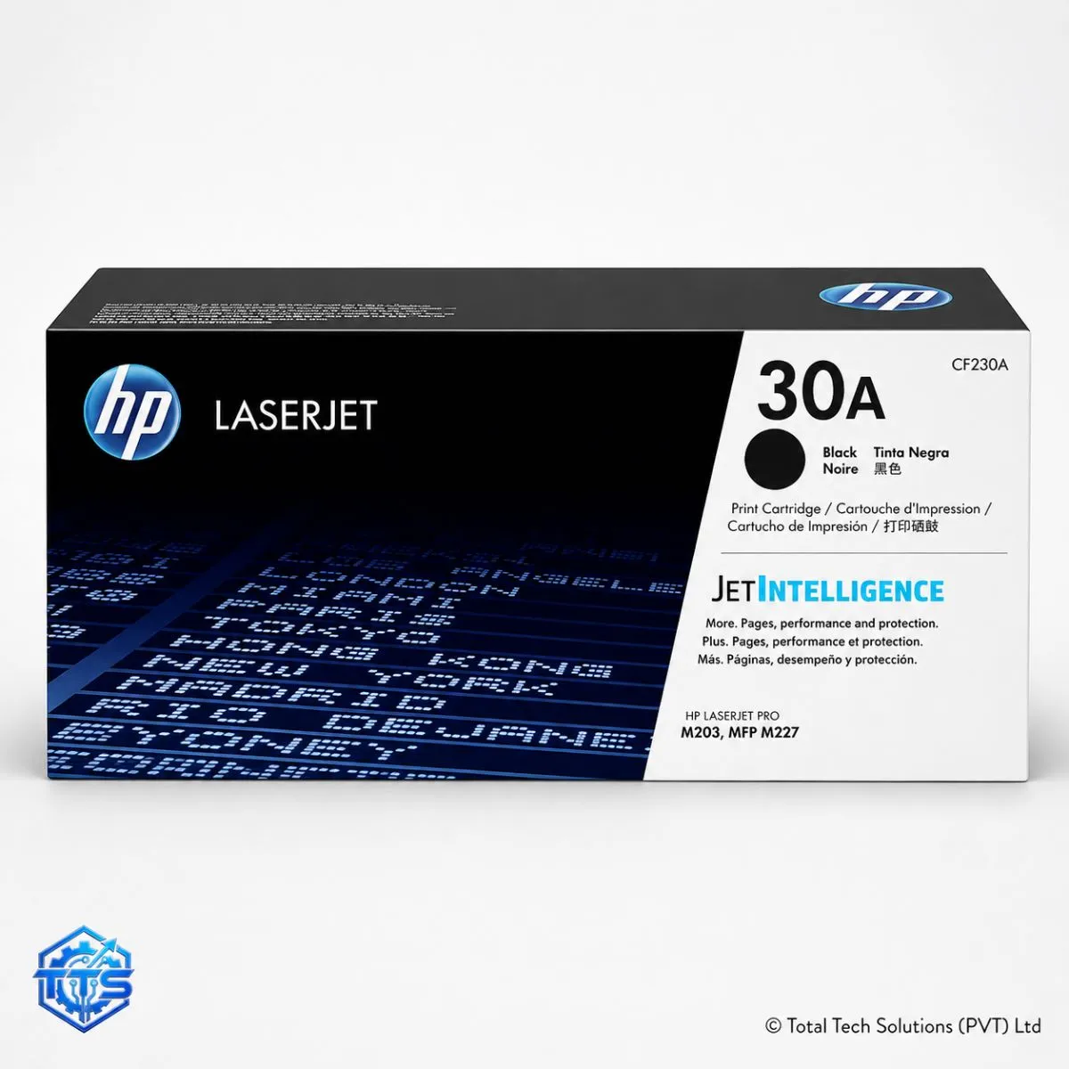 HP 30A Black Original LaserJet Toner Cartridge CF230A, image 3