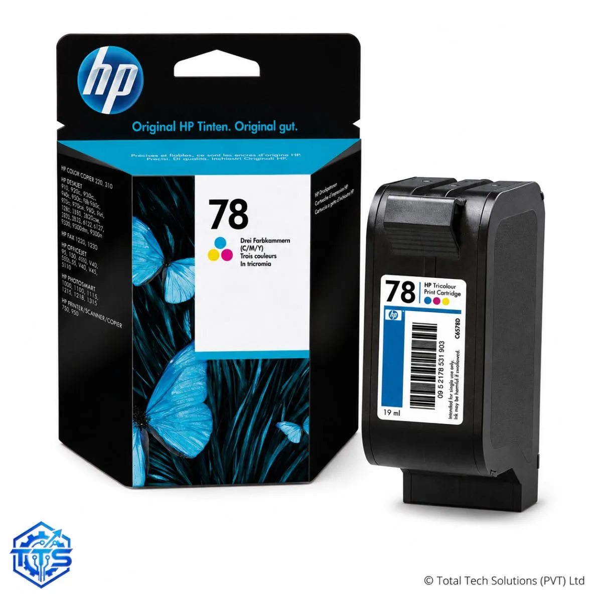 HP 78 Tri-color Original Ink Cartridge