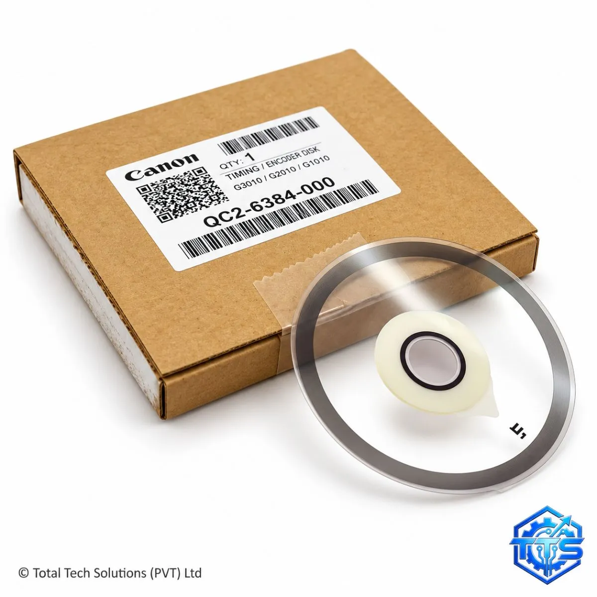 Total Tech Solutions Timing / Encoder Disk for Canon PIXMA G1010 / G2010 / G3010, image 3