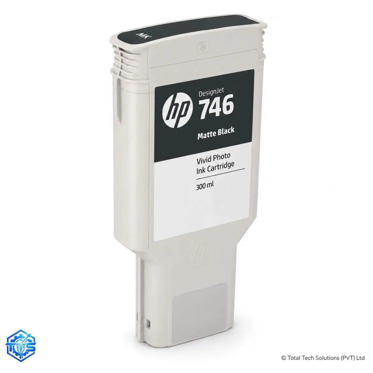 HP 746 300-ml Matte Black Original DesignJet Ink Cartridge, image 4