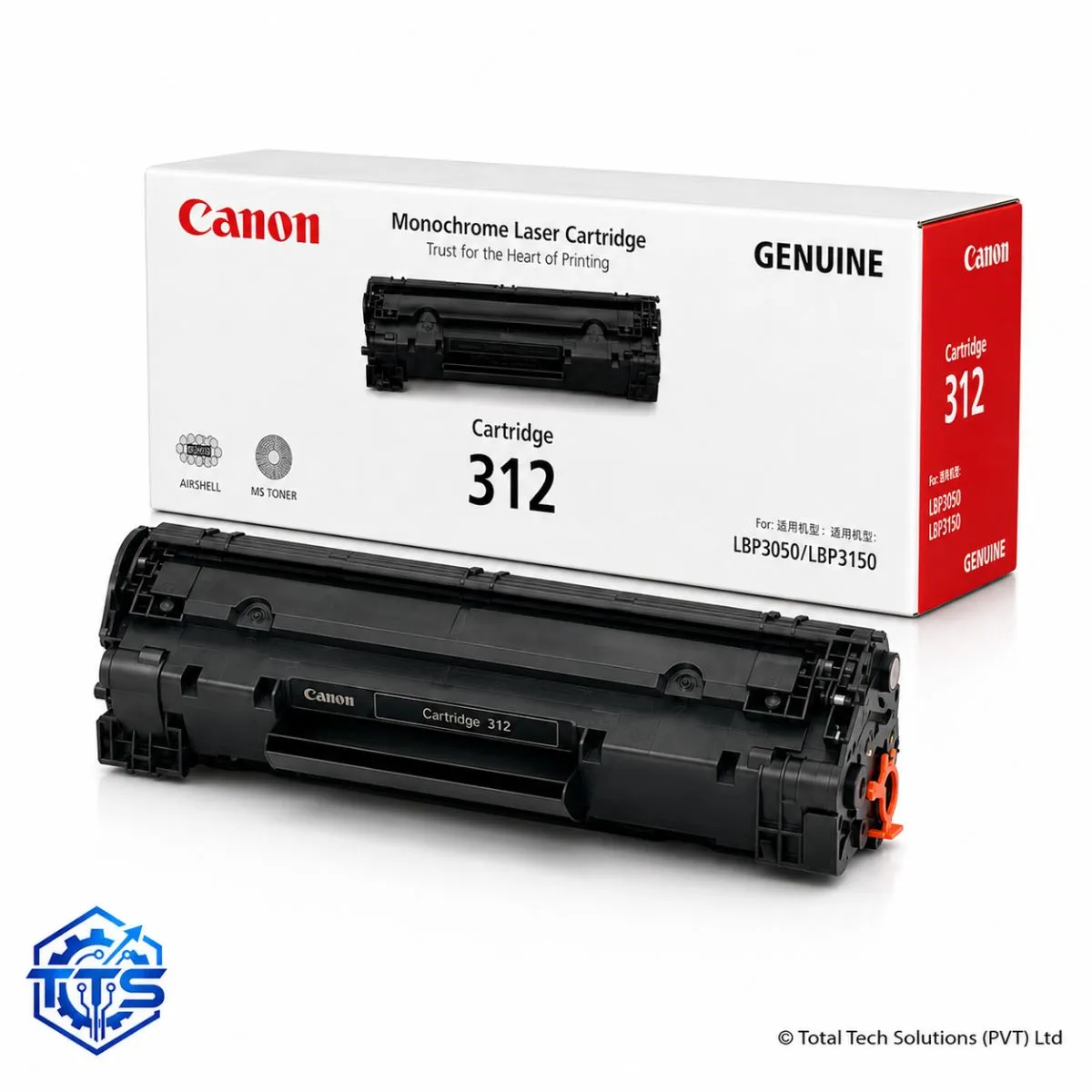 Canon Cartridge 312 Original Black Toner Cartridge, image 3