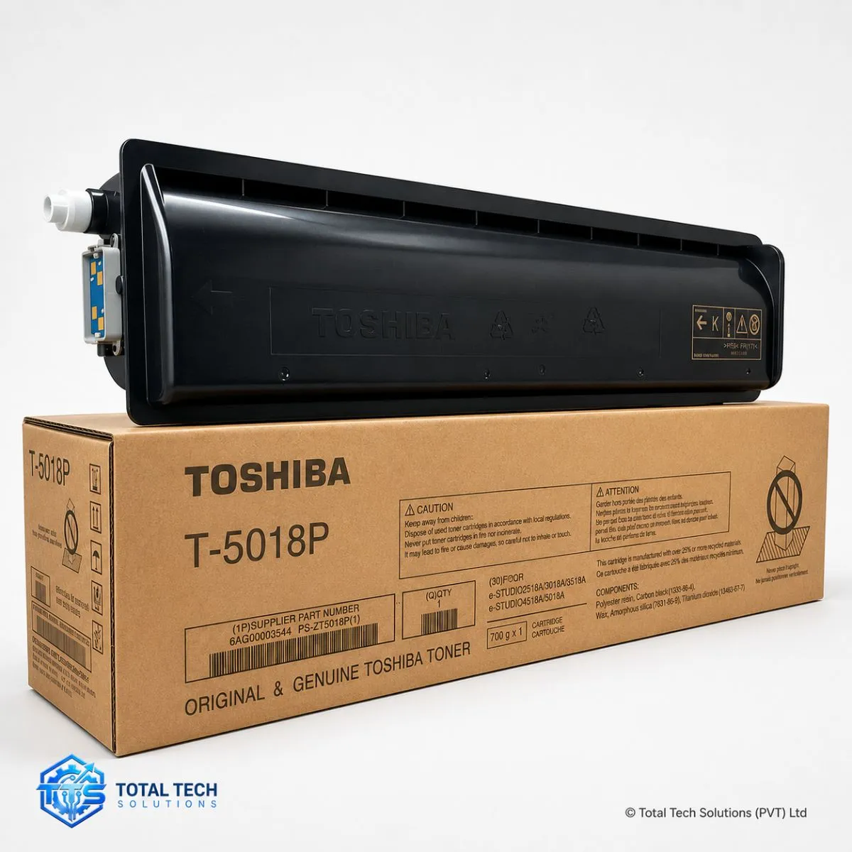 Toshiba T5018P Original Black Toner Cartridge