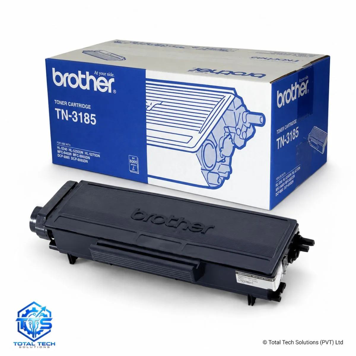 Brother TN-3185 High Yield Black Toner Cartridge, image 3