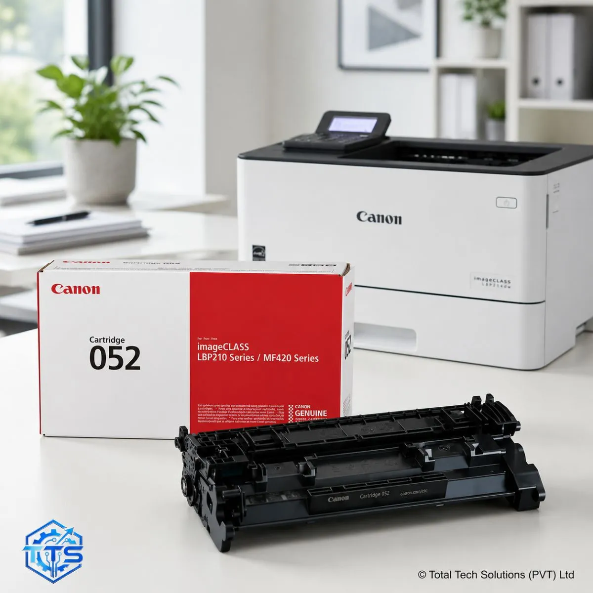Canon 052 Black Original Toner Cartridge for LBP214dw, image 4