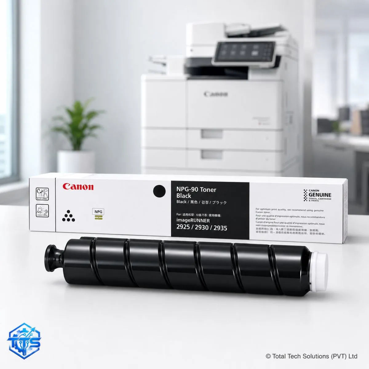 Canon NPG-90 Original Black Toner Cartridge, image 3