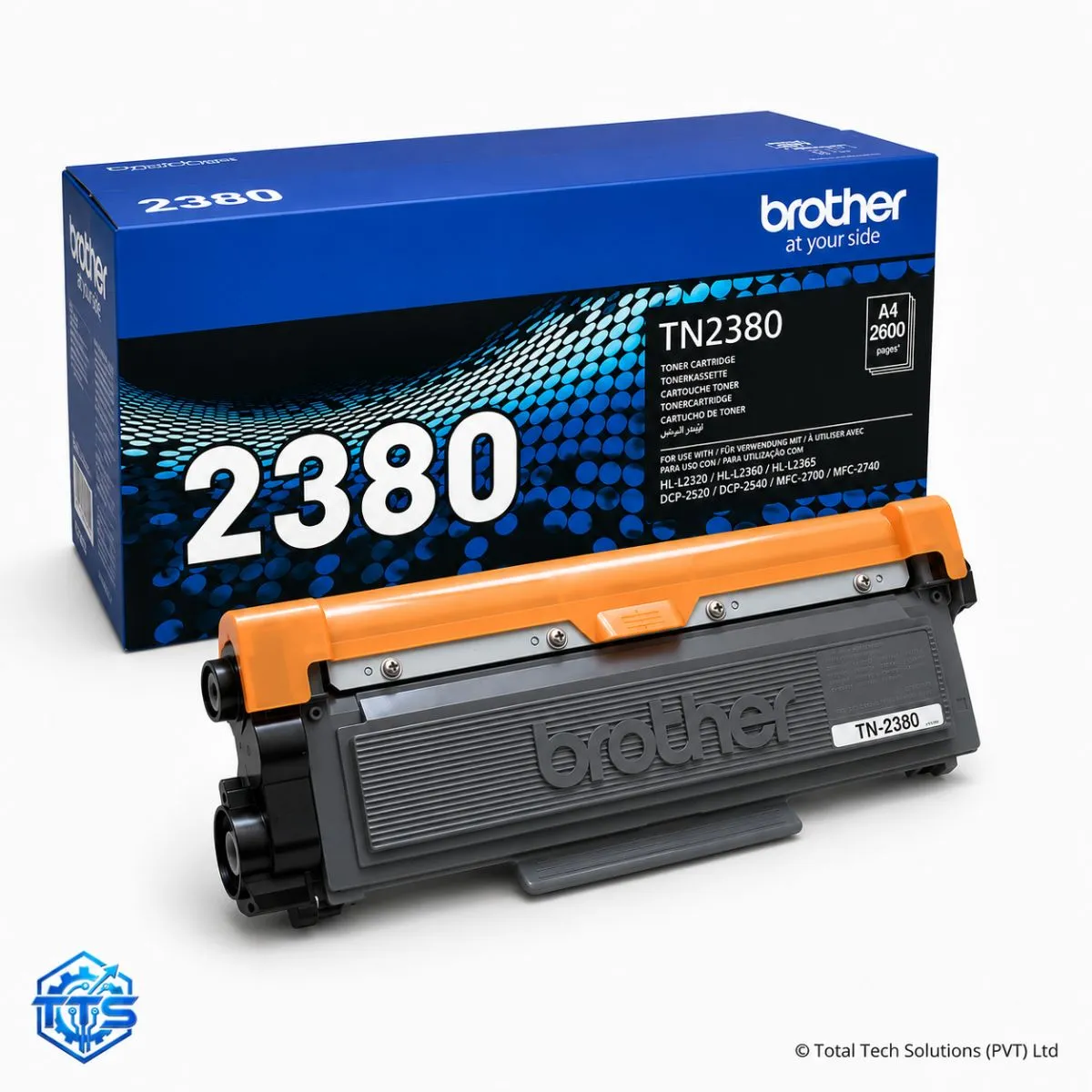 Brother TN-2380 Original High Yield Black Toner Cartridge, image 2