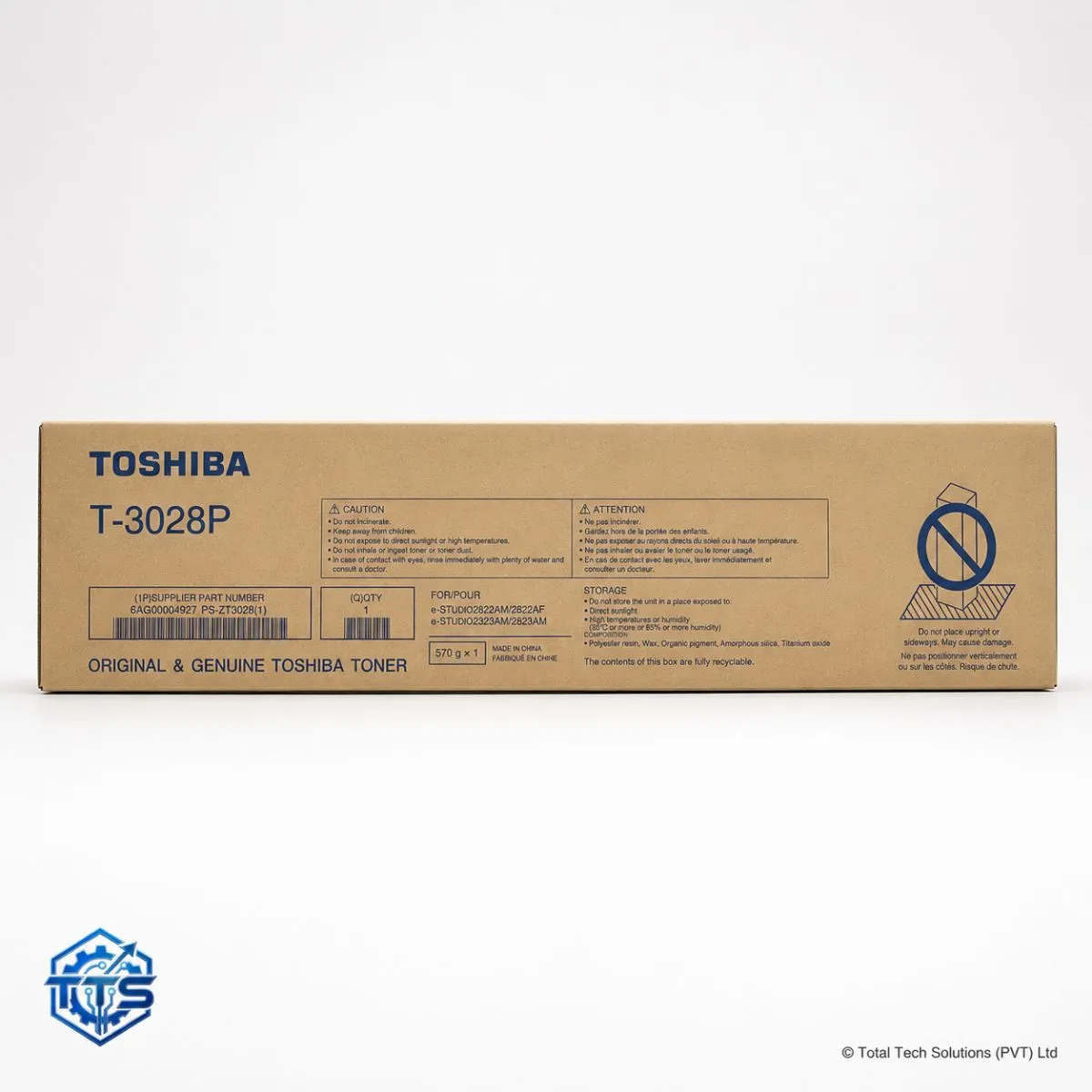 Toshiba e-Studio T-3028P Original Black Toner Cartridge