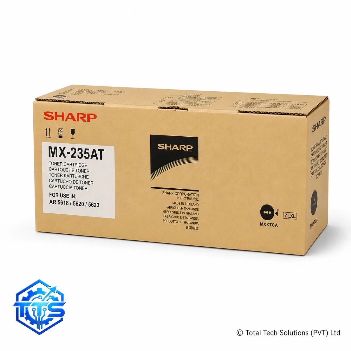 Sharp MX-235AT Compatible Black Toner Cartridge for AR-5618 / AR-5620 / AR-5623