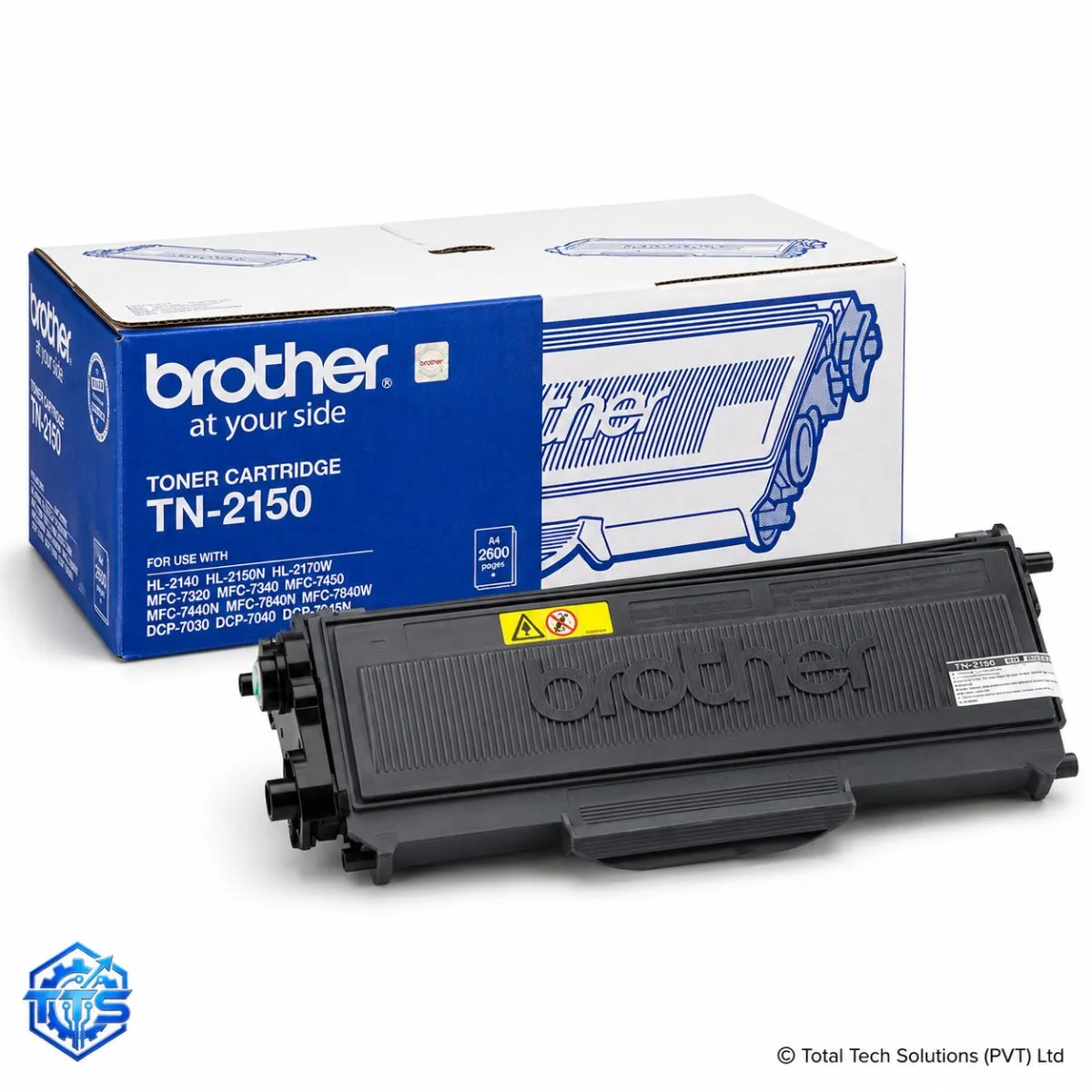 Brother TN-2150 Original High Yield Black Toner Cartridge, image 2