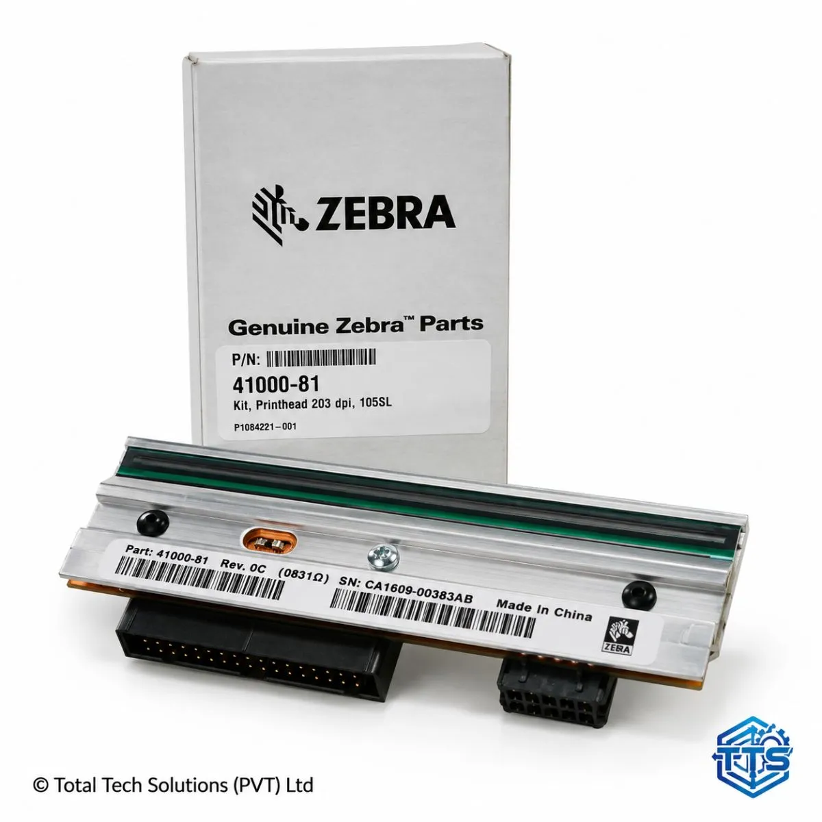 Zebra 105SL Plus 203dpi Genuine OEM Thermal Printhead Kit - P1053360-018, image 4