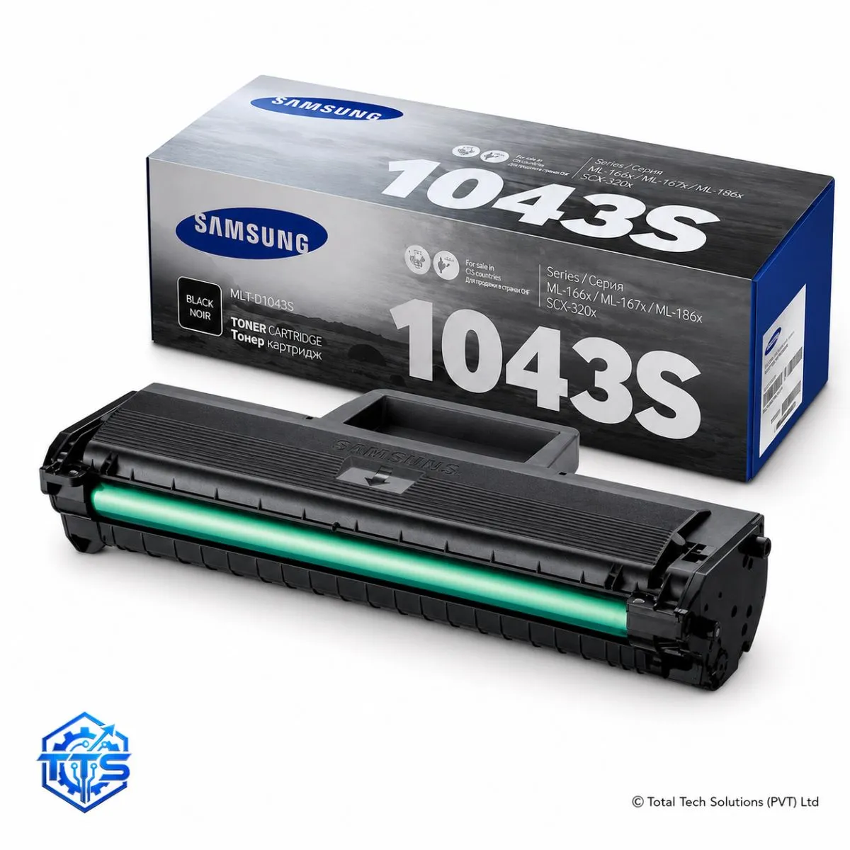Samsung MLT-D1043S Original Black Toner Cartridge for ML-1666/ML-1866/ML-3201, image 2