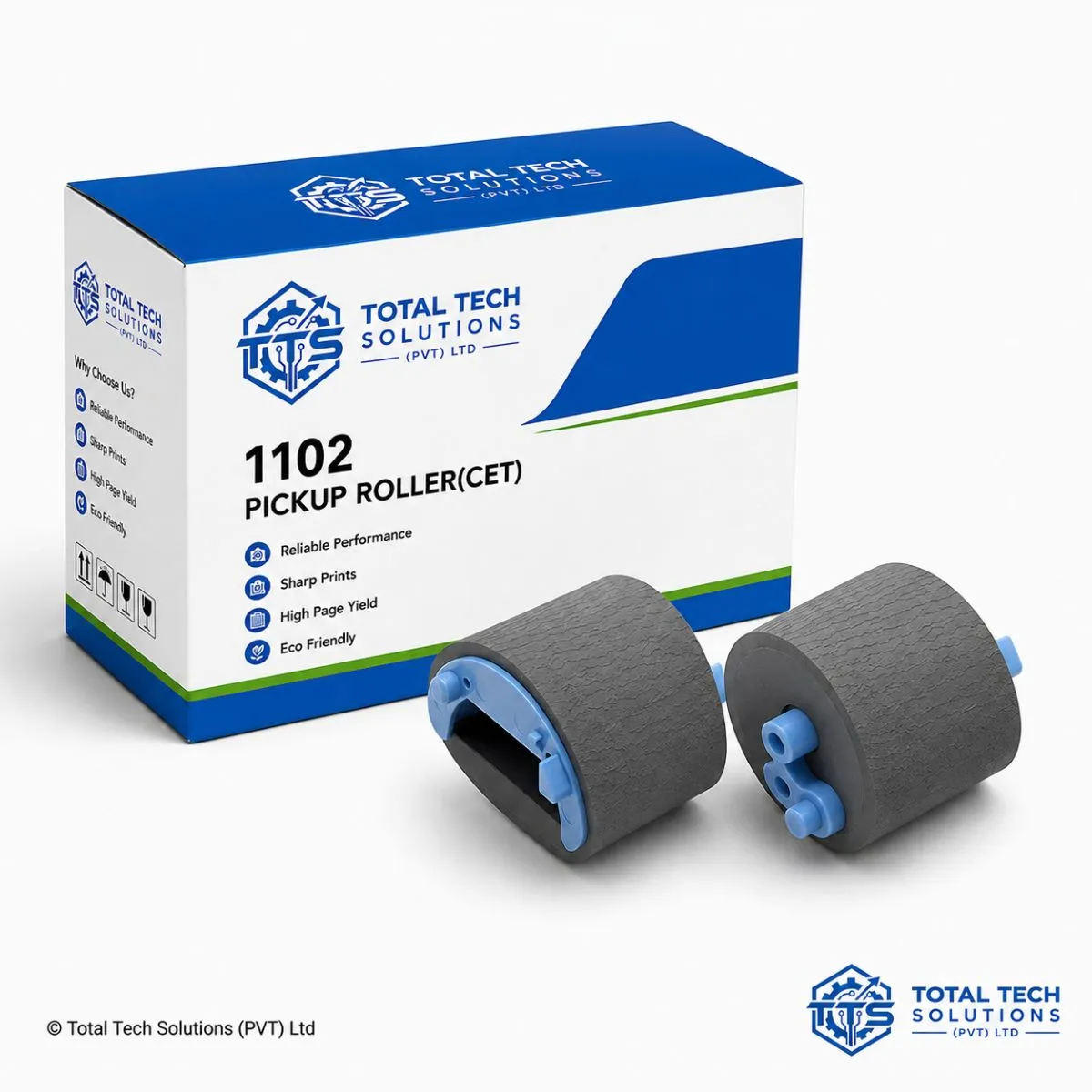 HP LaserJet P1102 Pickup Roller (CET) - RL1-1442-000, image 2