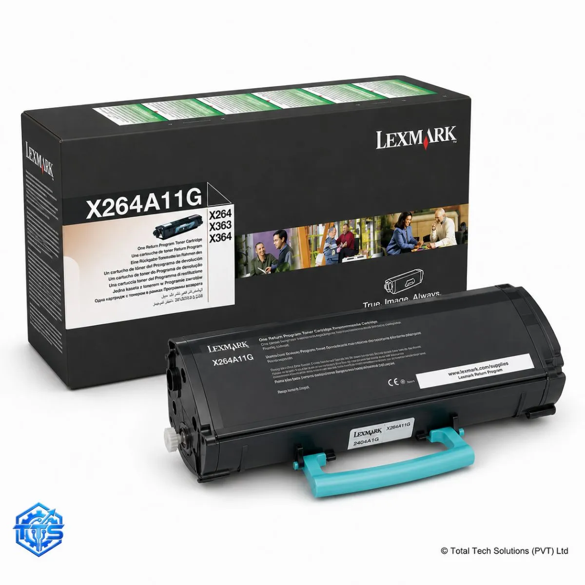 Lexmark X264, X363, X364 Black Toner Cartridge, image 4
