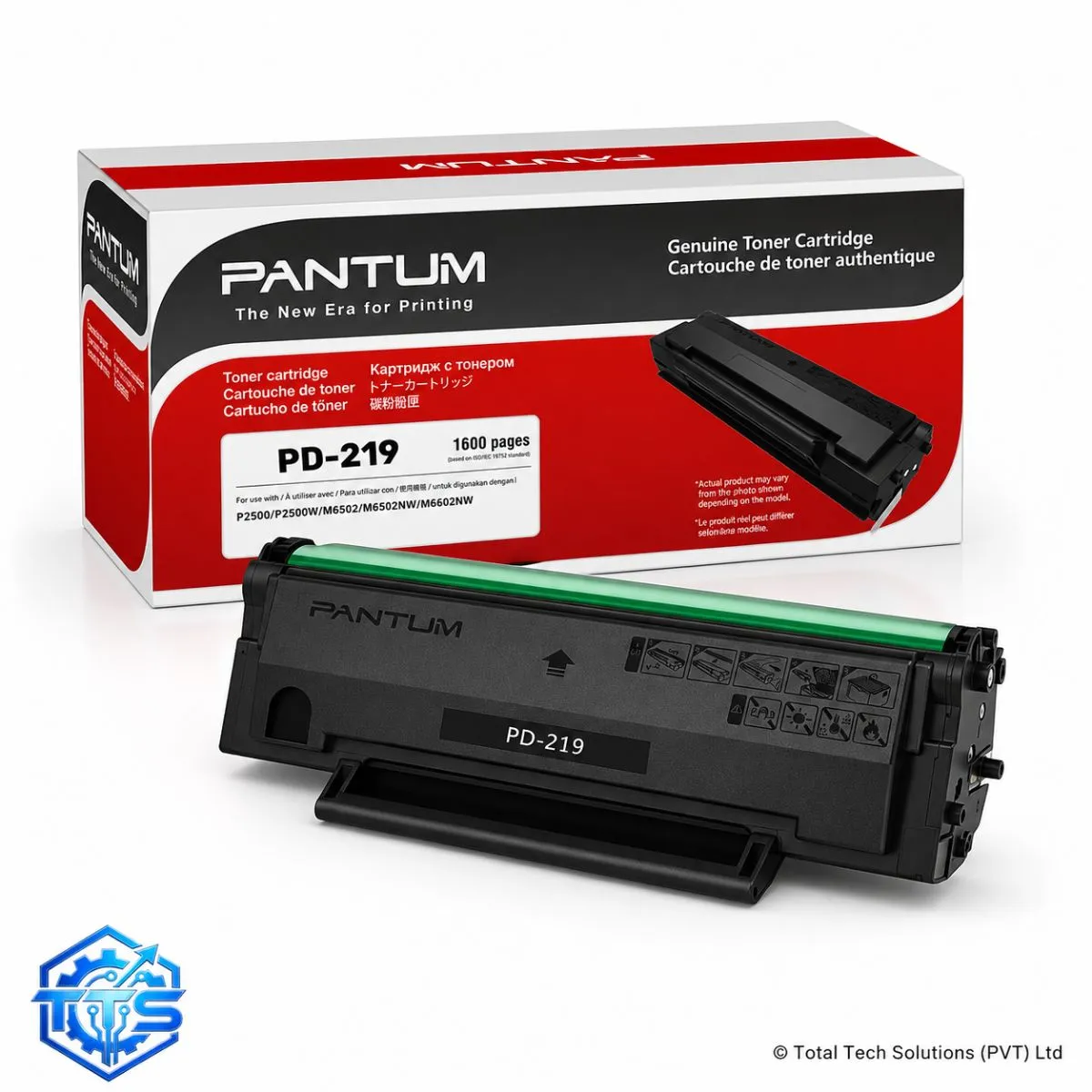 Pantum PD-219 Original Black Toner Cartridge