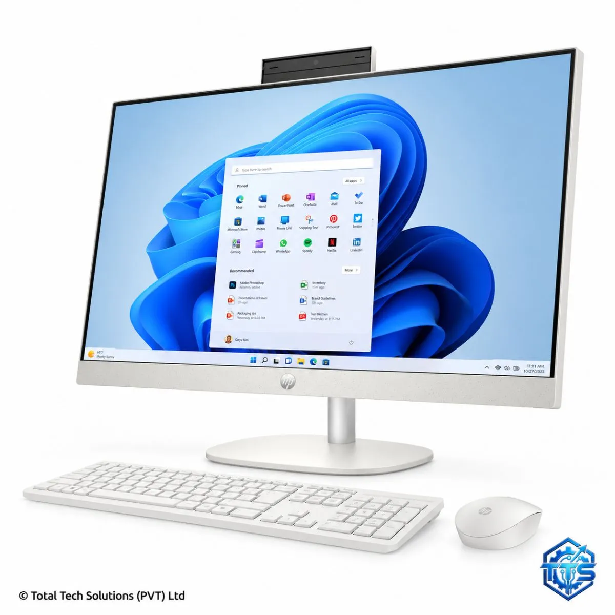 HP All-in-One 24-cr0073d 23.8-inch PC - Core i5 13th Gen / 8GB / 512GB SSD / Windows 11 Home, image 2