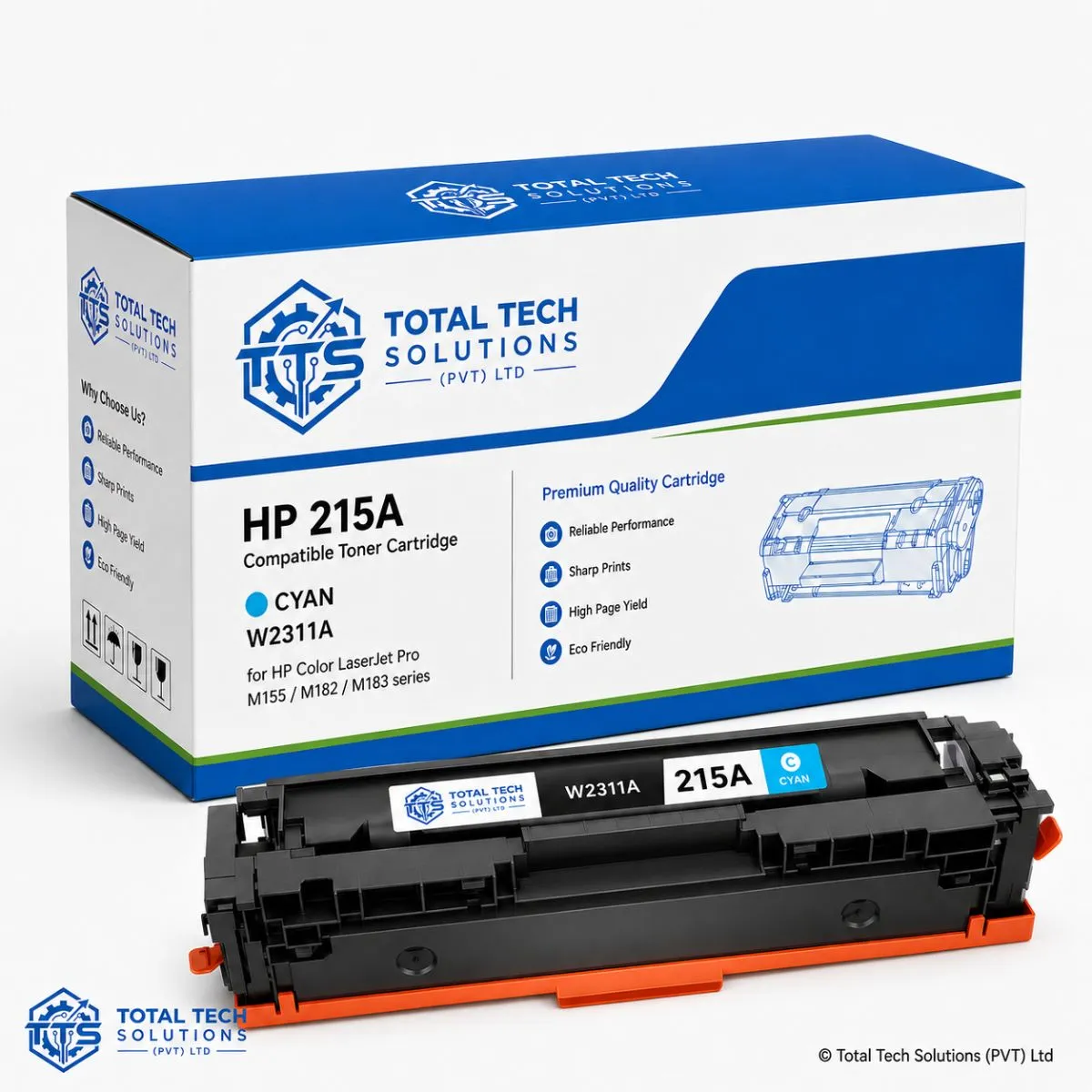 Total Tech Solutions HP 215A Compatible Toner Cartridge