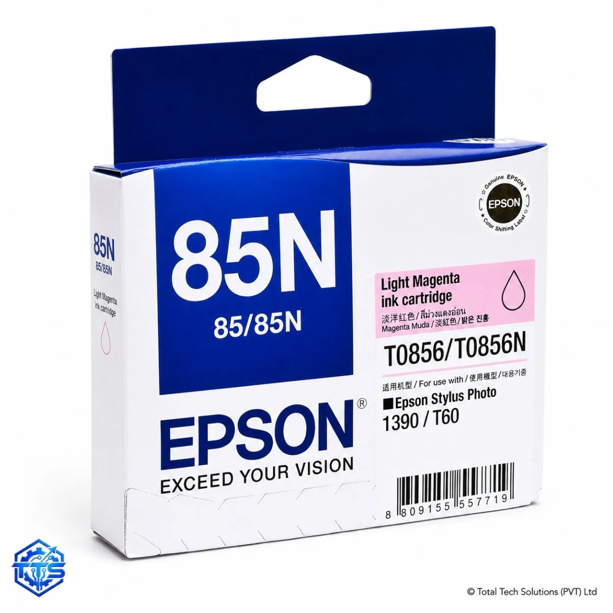 Epson 85N Light Cyan Original Ink Cartridge, image 2