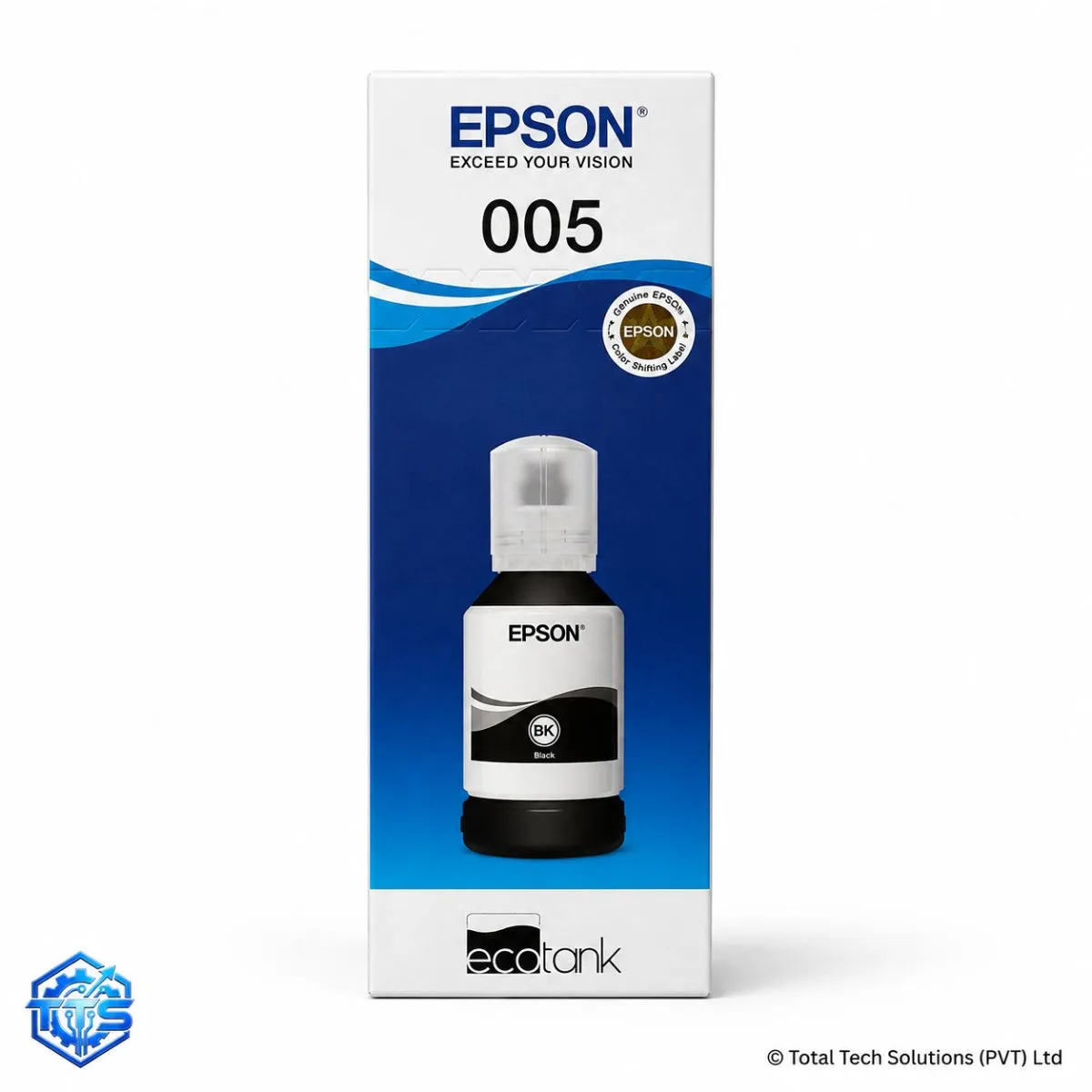 Epson 005 High Capacity Black Original Ink Bottle 120ml, image 4