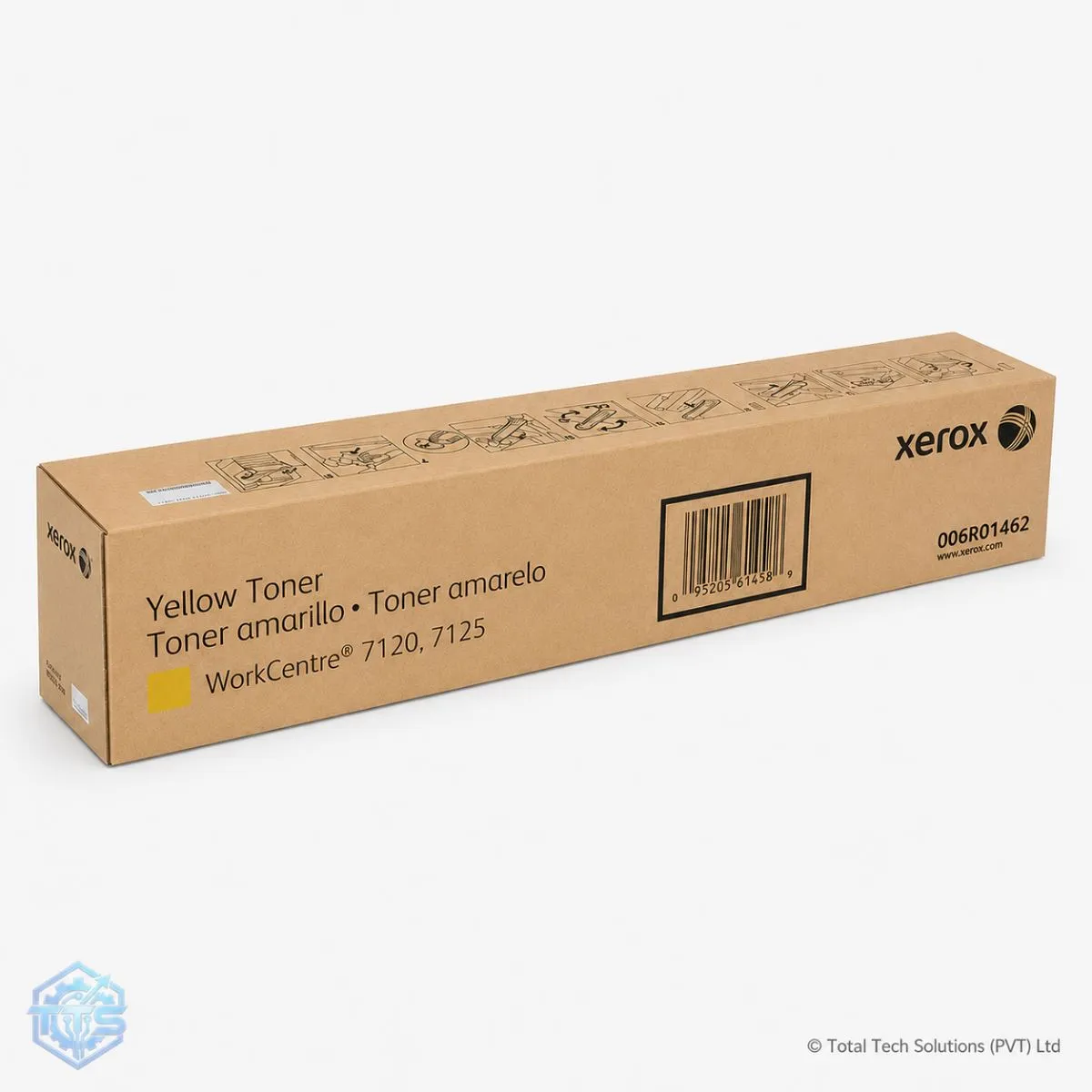 Xerox Phaser 6125/6130/6180 Original Black Toner Cartridge, image 2