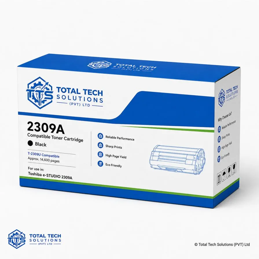 Toshiba e-STUDIO 2309A Compatible Black Toner Cartridge, image 3
