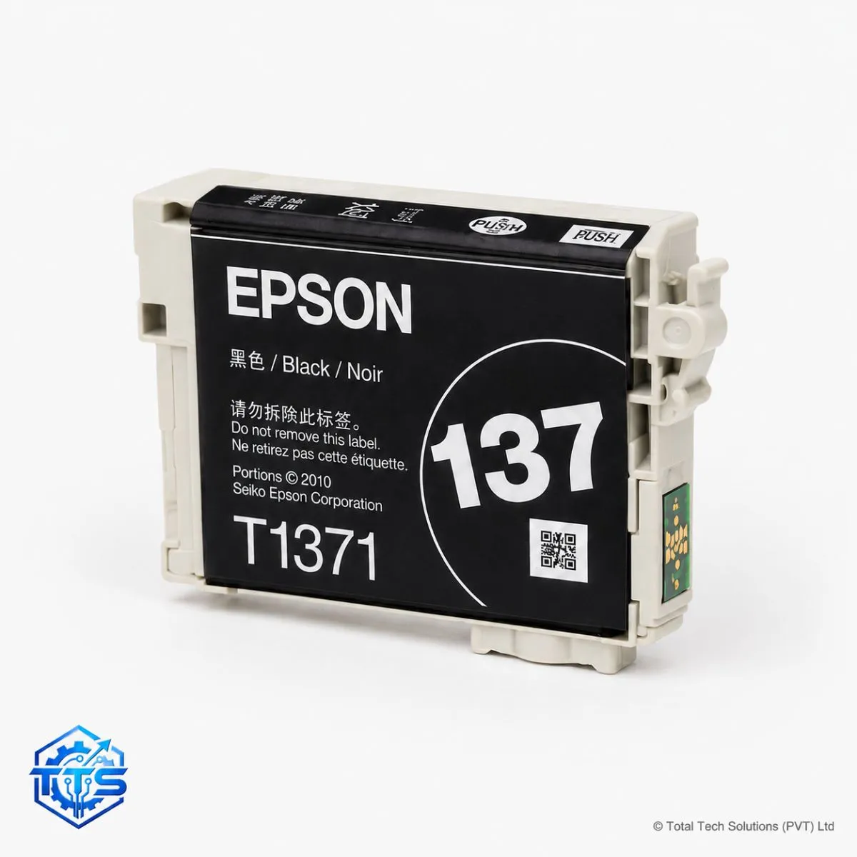 Epson 137 Black Original Ink Cartridge for Epson K100 / K200 / K300, image 2