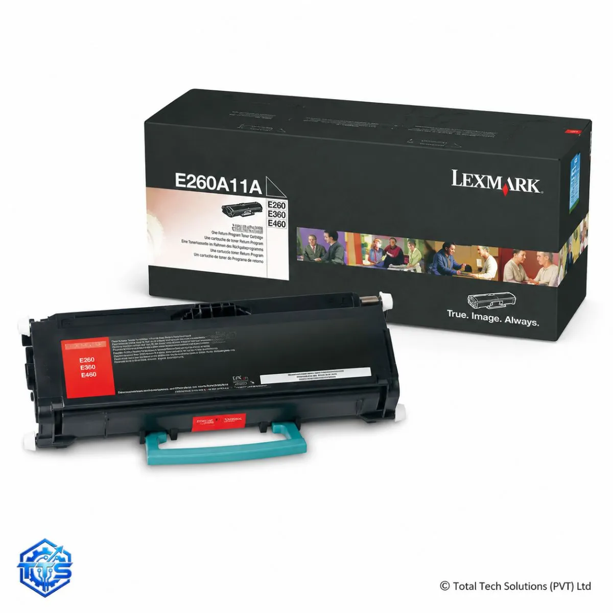 Lexmark E260, E360, E460 Black Original Toner Cartridge, image 2