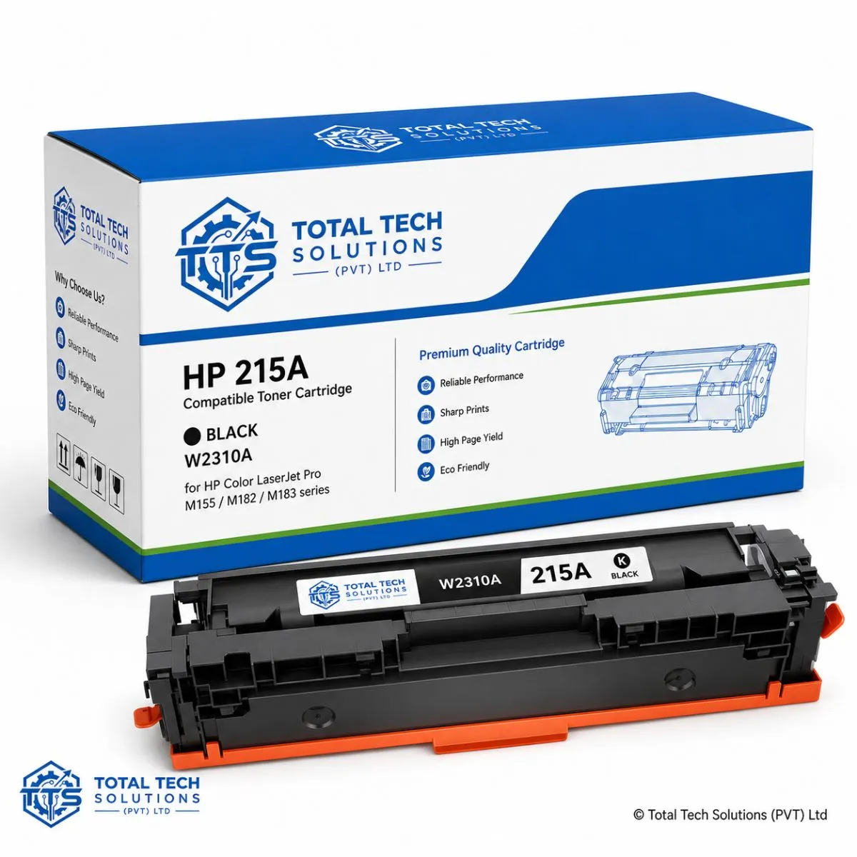 Total Tech Solutions HP 215A Compatible Toner Cartridge