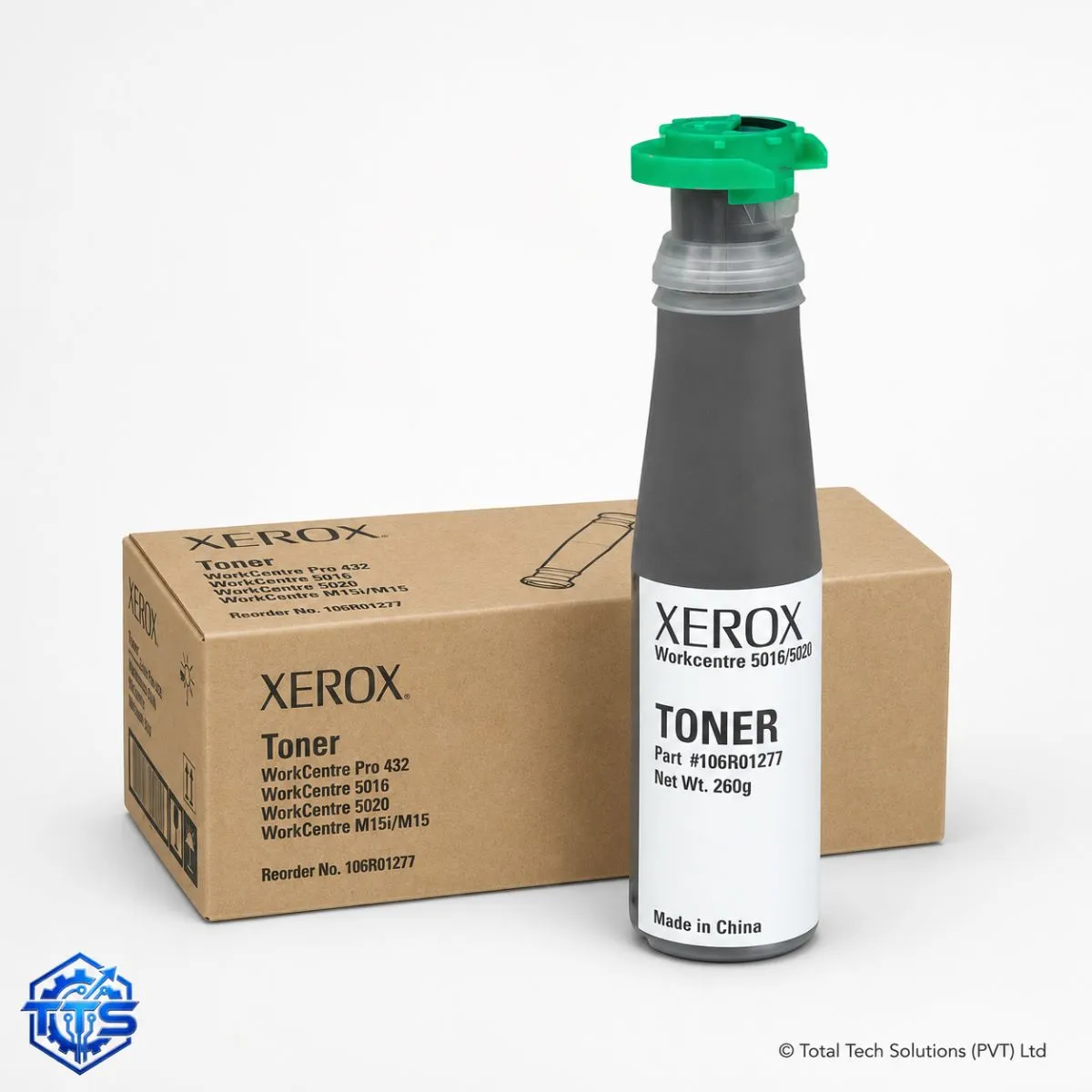 Xerox WorkCentre 5016/5020 Original Black Toner Bottle, image 4