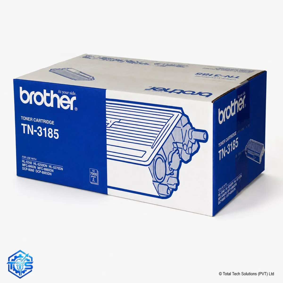 Brother TN-3185 High Yield Black Toner Cartridge, image 2