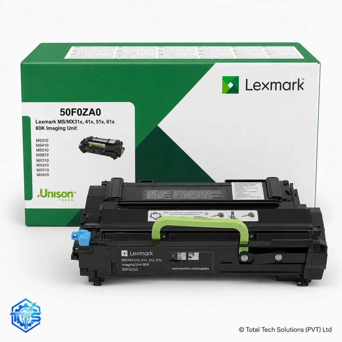 Lexmark MS310 Drum Unit 500Z Black Imaging Unit, image 3