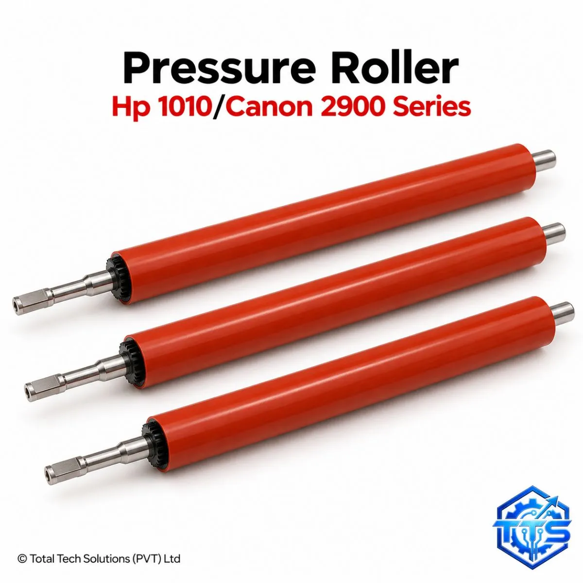Total Tech Solutions Pressure Roller for HP LaserJet 1010 / Canon LBP 2900 Series, image 3