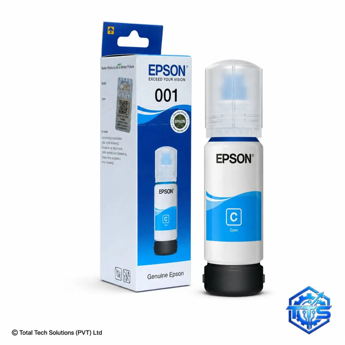 Epson 001 Original Ink Bottle for L4150 / L4160 / L6160 / L6170 / L6190