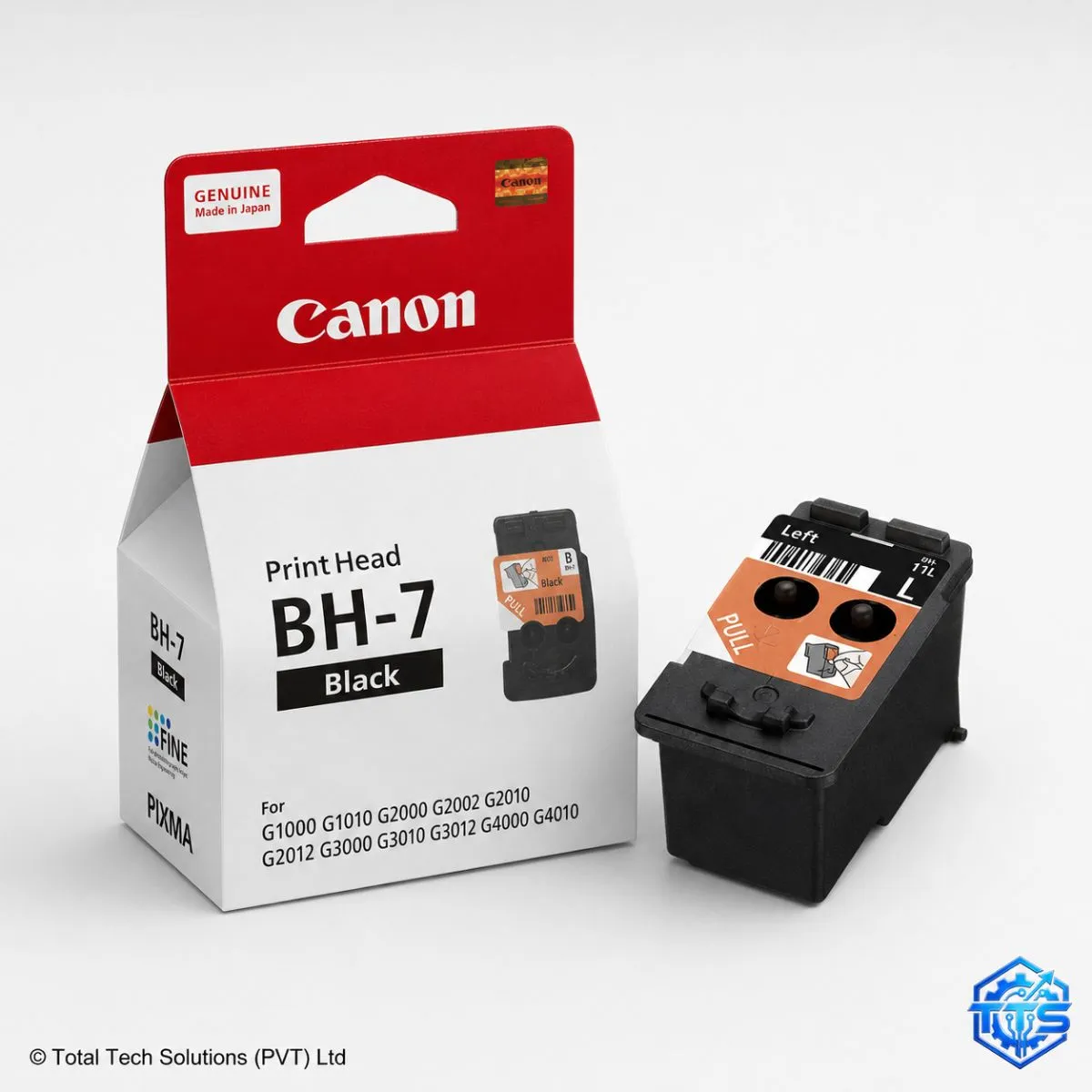 Canon BH-7 Black Print Head CA91 for PIXMA G1000 / G1010 / G2000 / G2010 / G3000 / G3010 / G4000 / G4010, image 2
