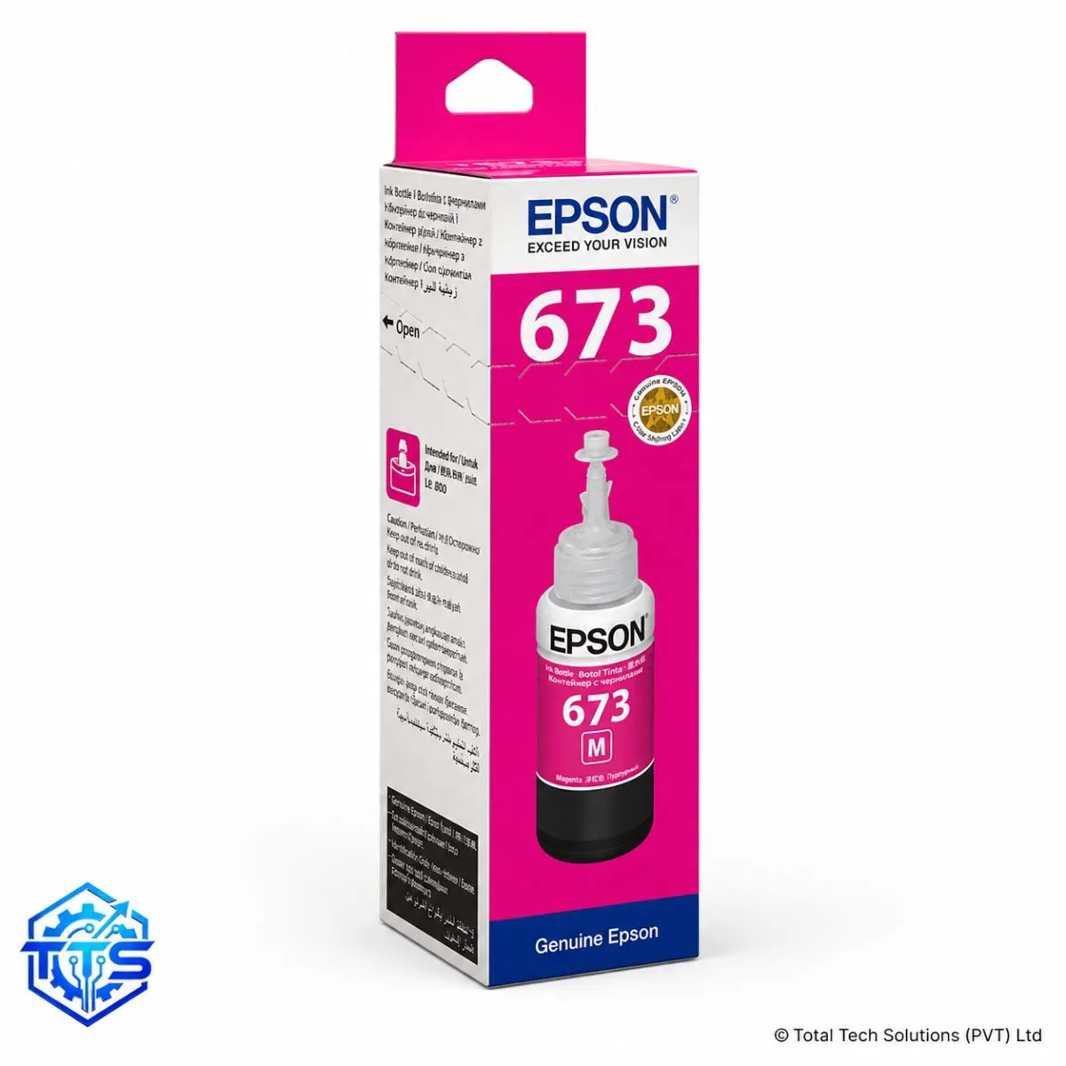 Epson T6733 70ml Magenta Original Ink Bottle for L800 / L805 / L850 / L1800