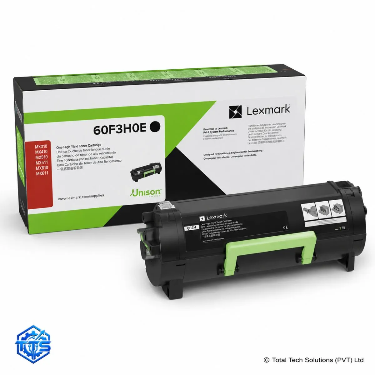 Lexmark 603H High Yield Black Toner Cartridge, image 4